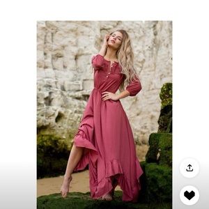 JOYFOLIE Vantina Dress in dark blue.